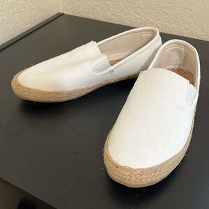 White moccasins